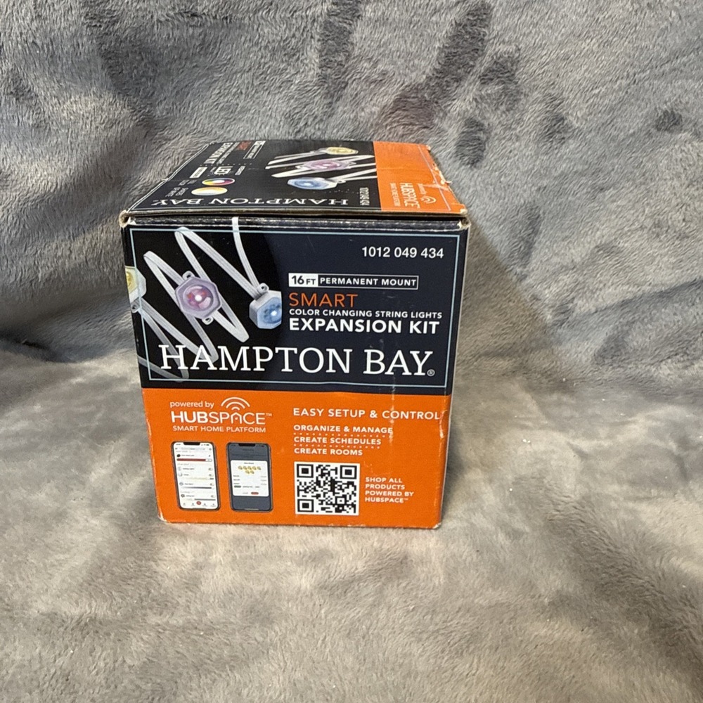 Hampton Bay 10-LED 16.4' Plug-in Mini Integrated LED String Light Expansion Set - Picture 4 of 5